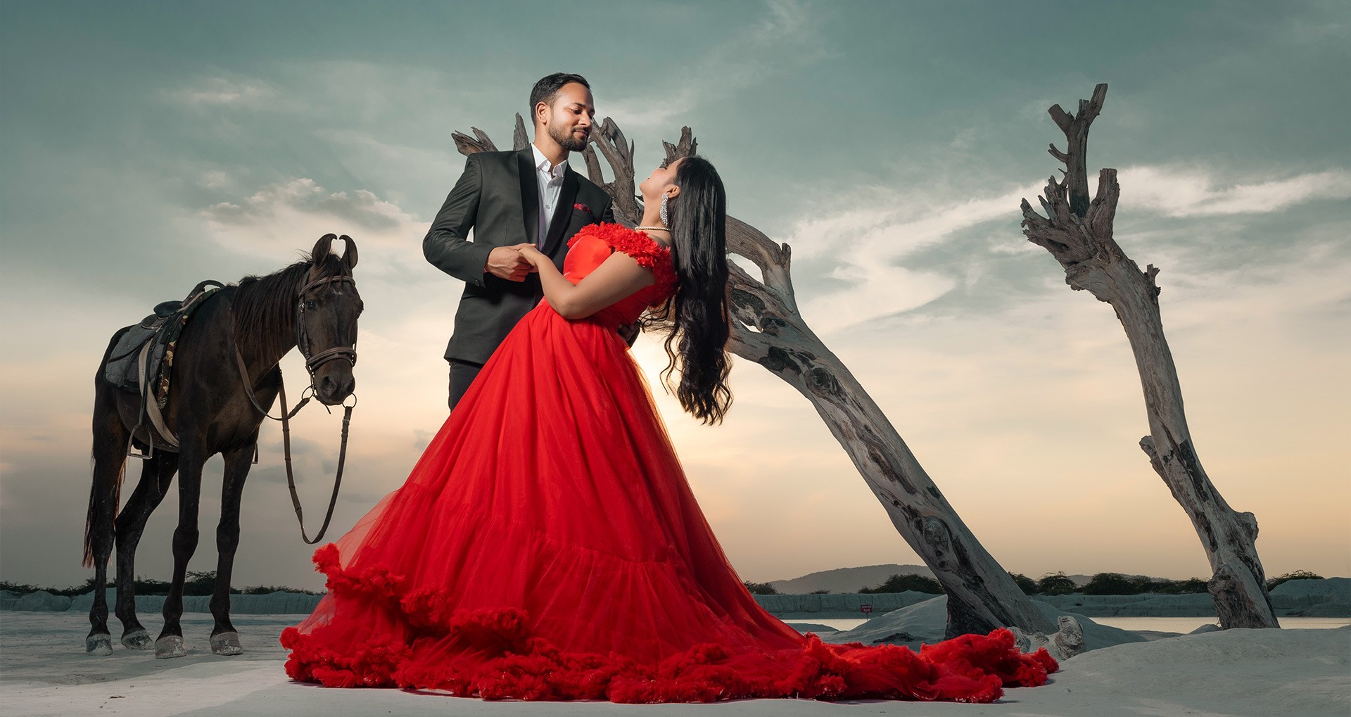 Wedding photoshoot